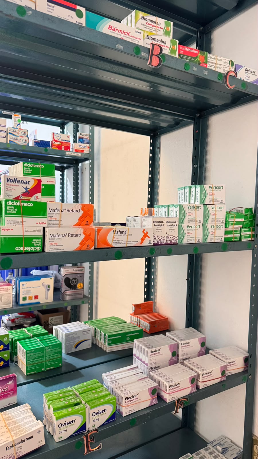 Área de medicamentos